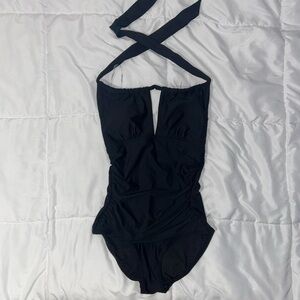 Calvin Klein Black One Piece Swimsuit